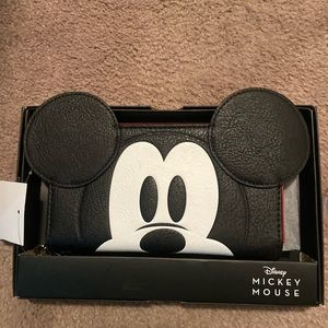 Disney Mickey Mouse Ears Wallet Wristlet